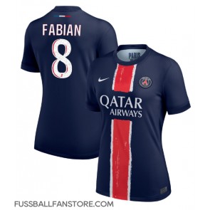 Paris Saint-Germain Fabian Ruiz #8 Replik Heimtrikot Damen 2024-25 Kurzarm